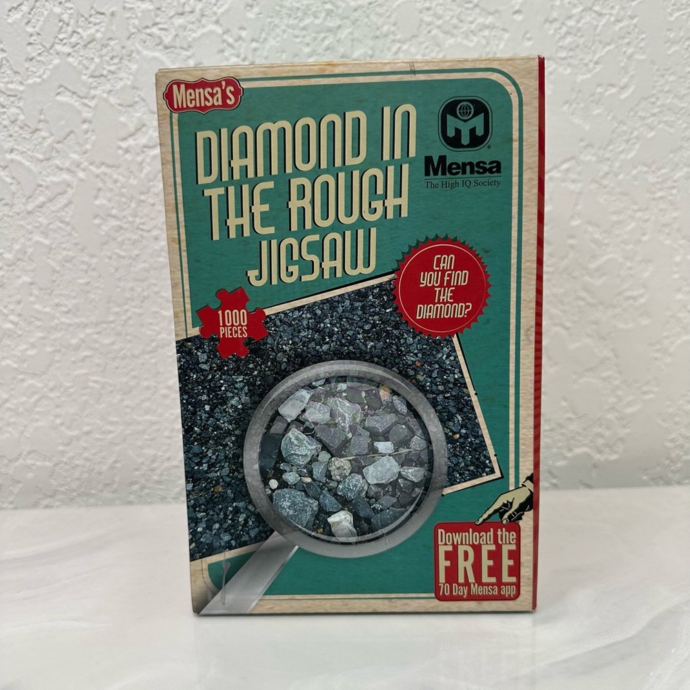 Mensa Diamond in the Rough Jigsaw Puzzle